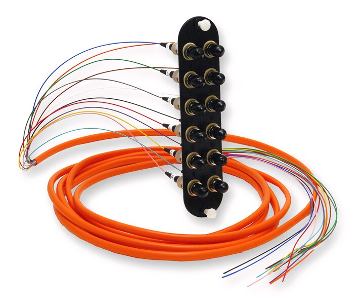 multimode st connector termination corning