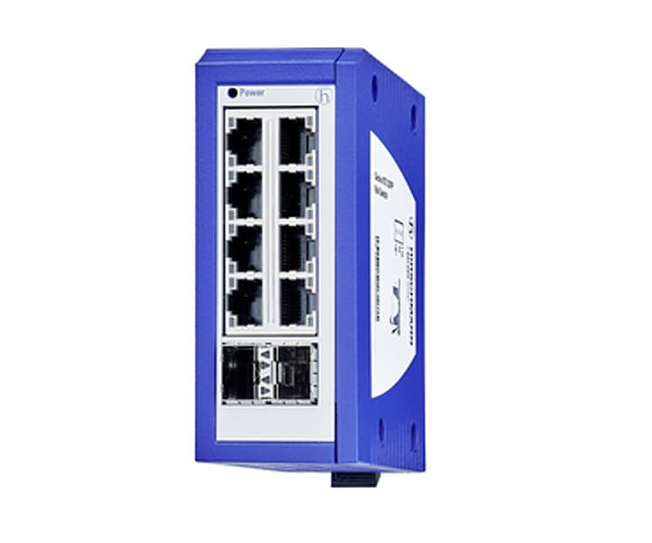 Switch 8台 WGS-818HP Industrial 8-Port 10/100/1000T Wall-mounted