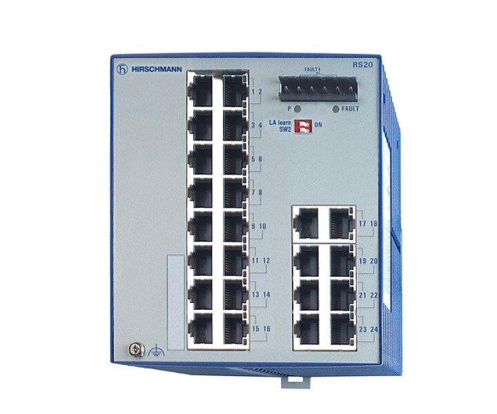 HIRSCHMANN RS20 Ethernet Rail switch