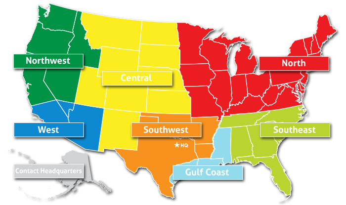 INS Sales Regions