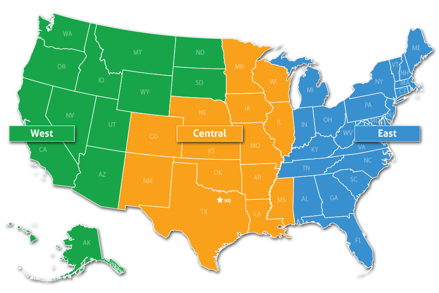 Industrial Networking Solutions Sales Regions